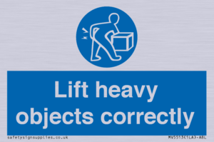 MV5513: Lift heavy objects correctly