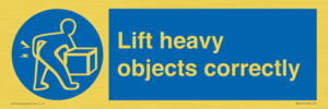 MV5513: Lift heavy objects correctly