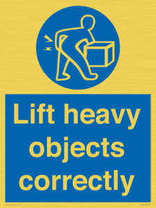 MV5513: Lift heavy objects correctly