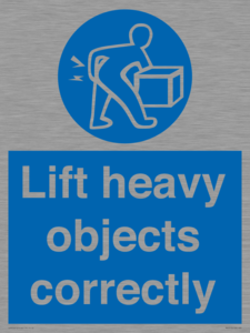 MV5513: Lift heavy objects correctly
