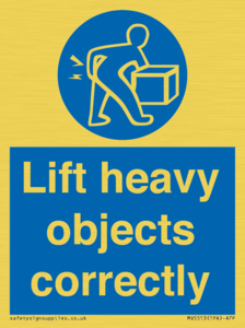 MV5513: Lift heavy objects correctly