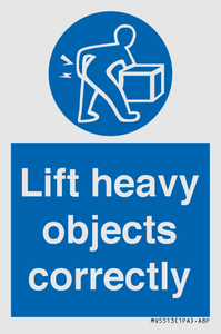 MV5513: Lift heavy objects correctly
