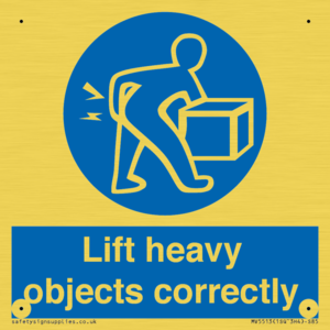 MV5513: Lift heavy objects correctly