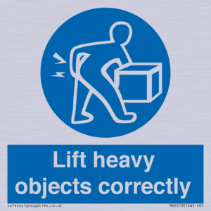 MV5513: Lift heavy objects correctly