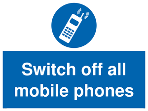 MV5758: Switch off all mobile phones