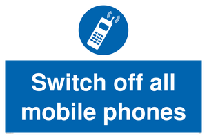 MV5758: Switch off all mobile phones