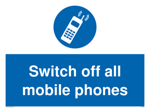 MV5758: Switch off all mobile phones