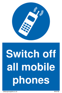 MV5758: Switch off all mobile phones