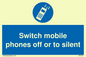 MV5759: Switch mobile phones off or to silent