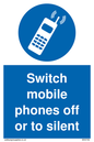 MV5759: Switch mobile phones off or to silent
