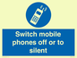 MV5759: Switch mobile phones off or to silent