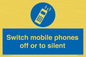 MV5759: Switch mobile phones off or to silent