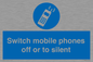 MV5759: Switch mobile phones off or to silent