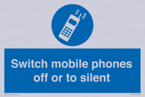MV5759: Switch mobile phones off or to silent