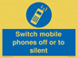 MV5759: Switch mobile phones off or to silent