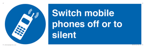 MV5759: Switch mobile phones off or to silent