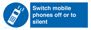 MV5759: Switch mobile phones off or to silent