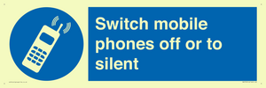 MV5759: Switch mobile phones off or to silent