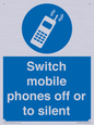 MV5759: Switch mobile phones off or to silent