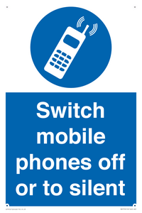 MV5759: Switch mobile phones off or to silent