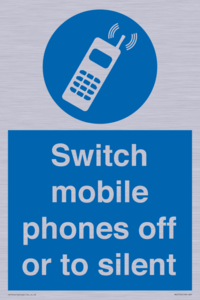 MV5759: Switch mobile phones off or to silent