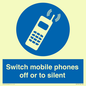 MV5759: Switch mobile phones off or to silent