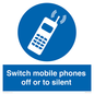 MV5759: Switch mobile phones off or to silent