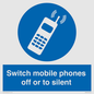 MV5759: Switch mobile phones off or to silent