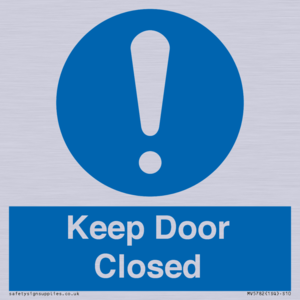 MV5782: Keep Door Closed