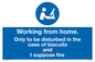 MV6022: Working from home. Only to be disturbed in the case of biscuits and I suppose fire