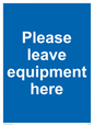 MV6189: Please leave equipment here