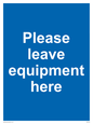 MV6189: Please leave equipment here