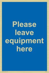 MV6189: Please leave equipment here