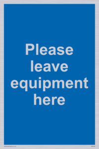 MV6189: Please leave equipment here