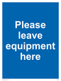 MV6189: Please leave equipment here