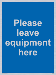 MV6189: Please leave equipment here