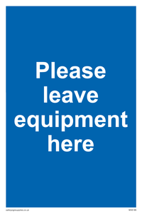 MV6189: Please leave equipment here