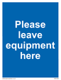 MV6189: Please leave equipment here