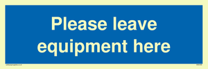 MV6189: Please leave equipment here