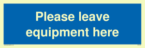 MV6189: Please leave equipment here