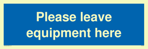 MV6189: Please leave equipment here