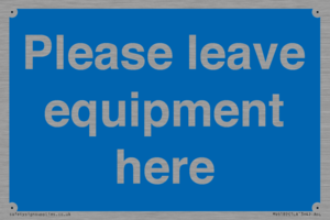 MV6189: Please leave equipment here