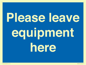 MV6189: Please leave equipment here