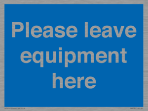 MV6189: Please leave equipment here
