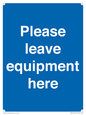MV6189: Please leave equipment here