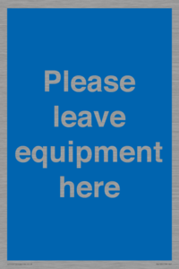 MV6189: Please leave equipment here