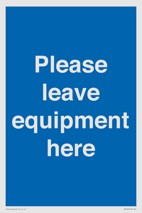 MV6189: Please leave equipment here