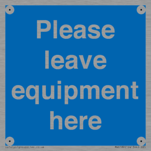 MV6189: Please leave equipment here
