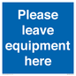 MV6189: Please leave equipment here