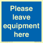 MV6189: Please leave equipment here